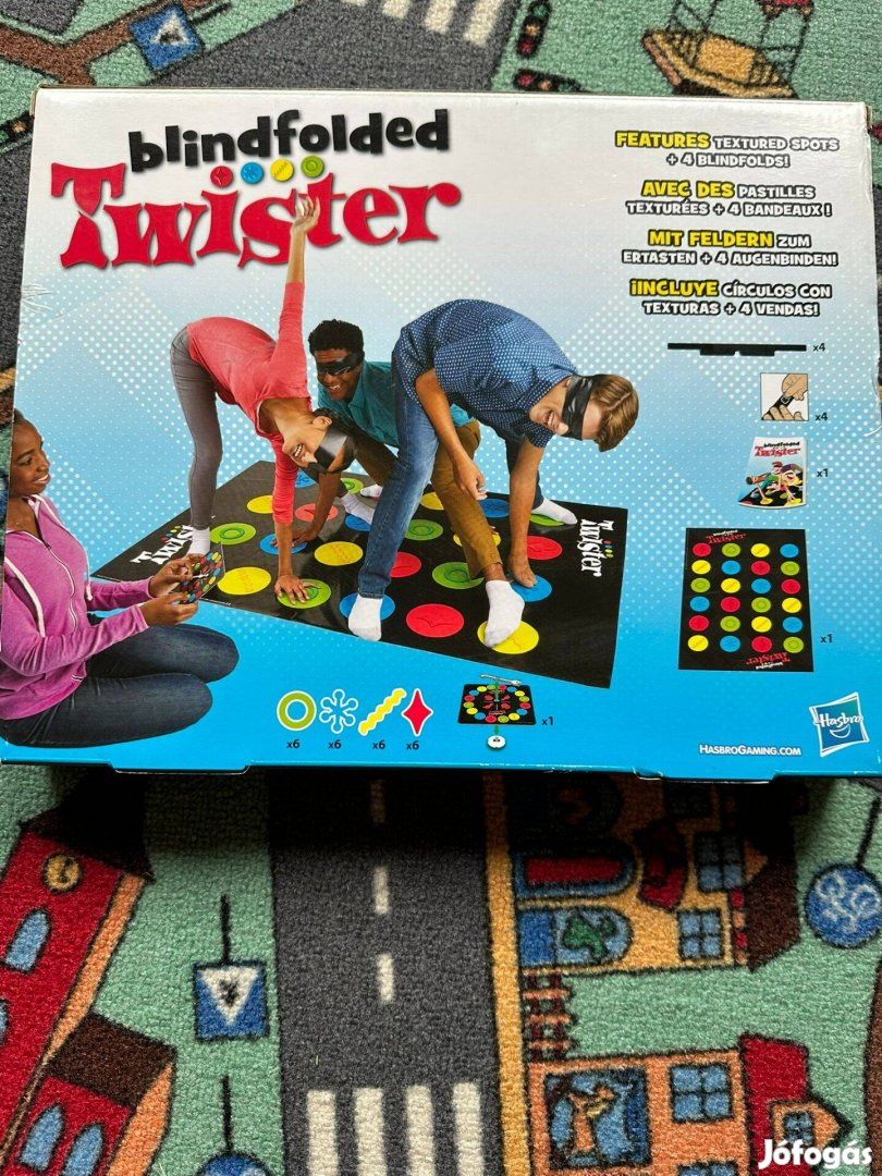 Hasbro Twister bekötött szemmel Társasjáték