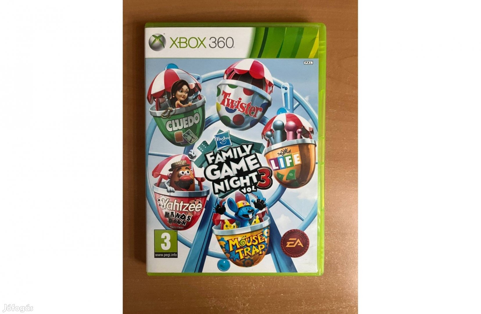 Hasbro family game night 3 xbox 360-ra eladó!