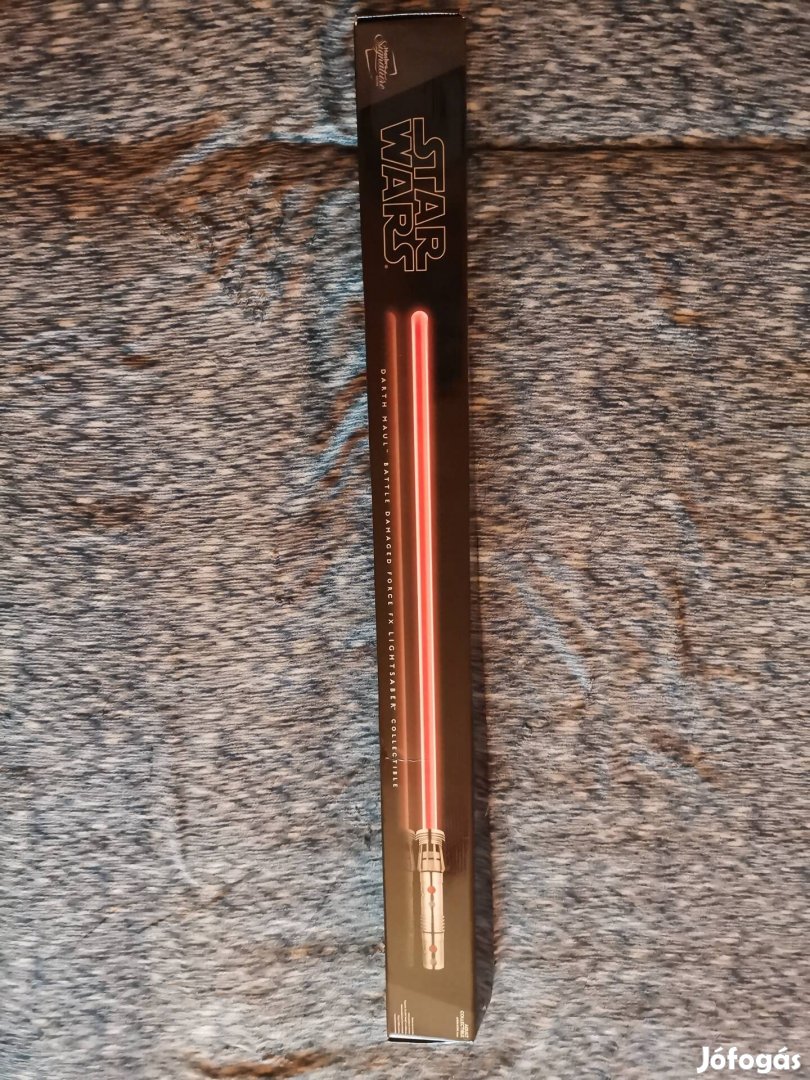 Hasbro signature darth maul lightsaber fénykard 