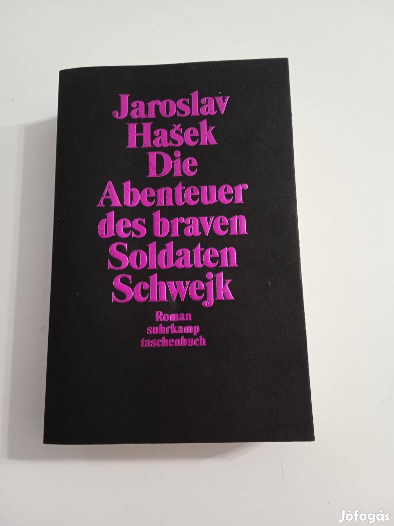 Hasek: Svejk, a derék katona - regény német nyelven 