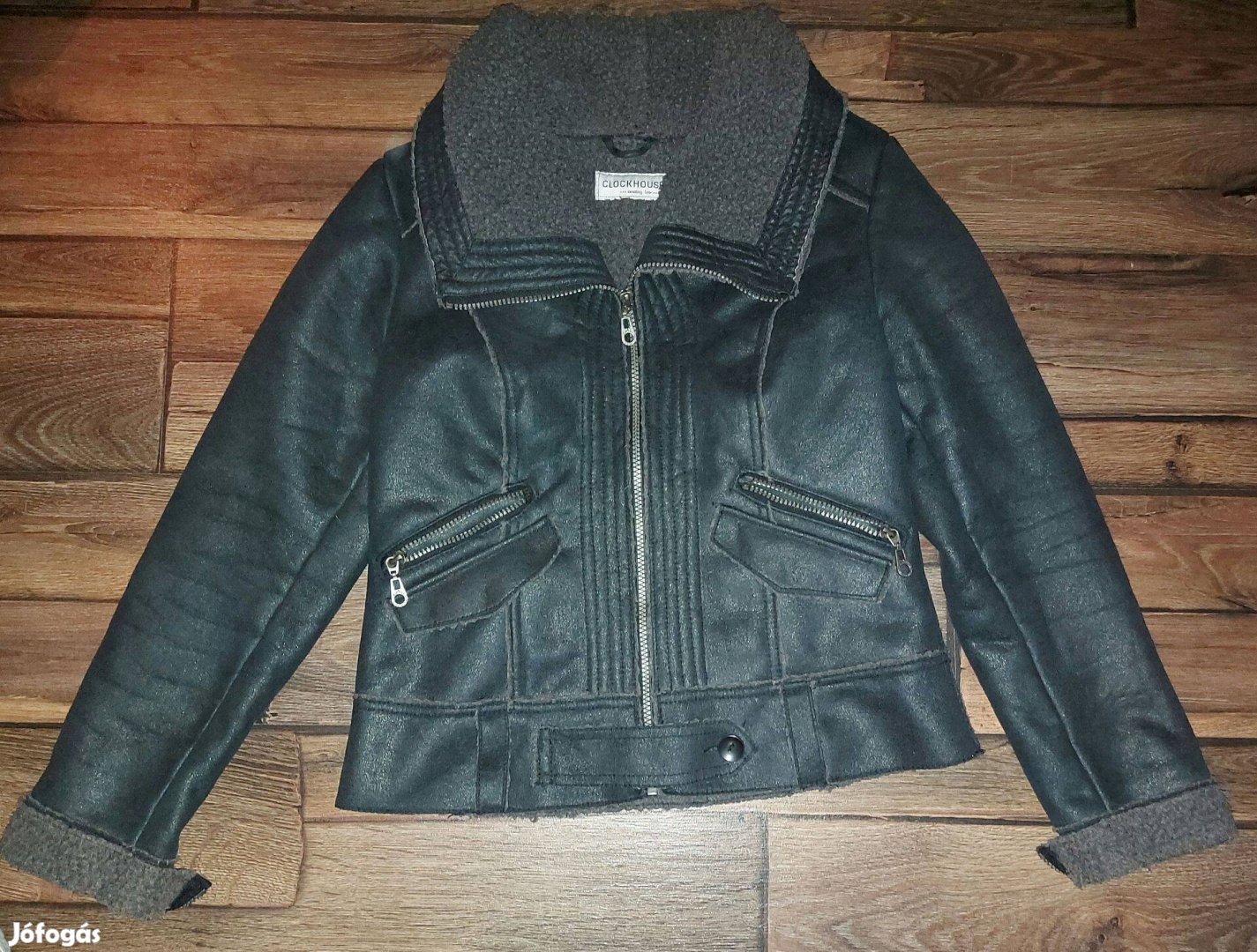 Hasított bőrkabát