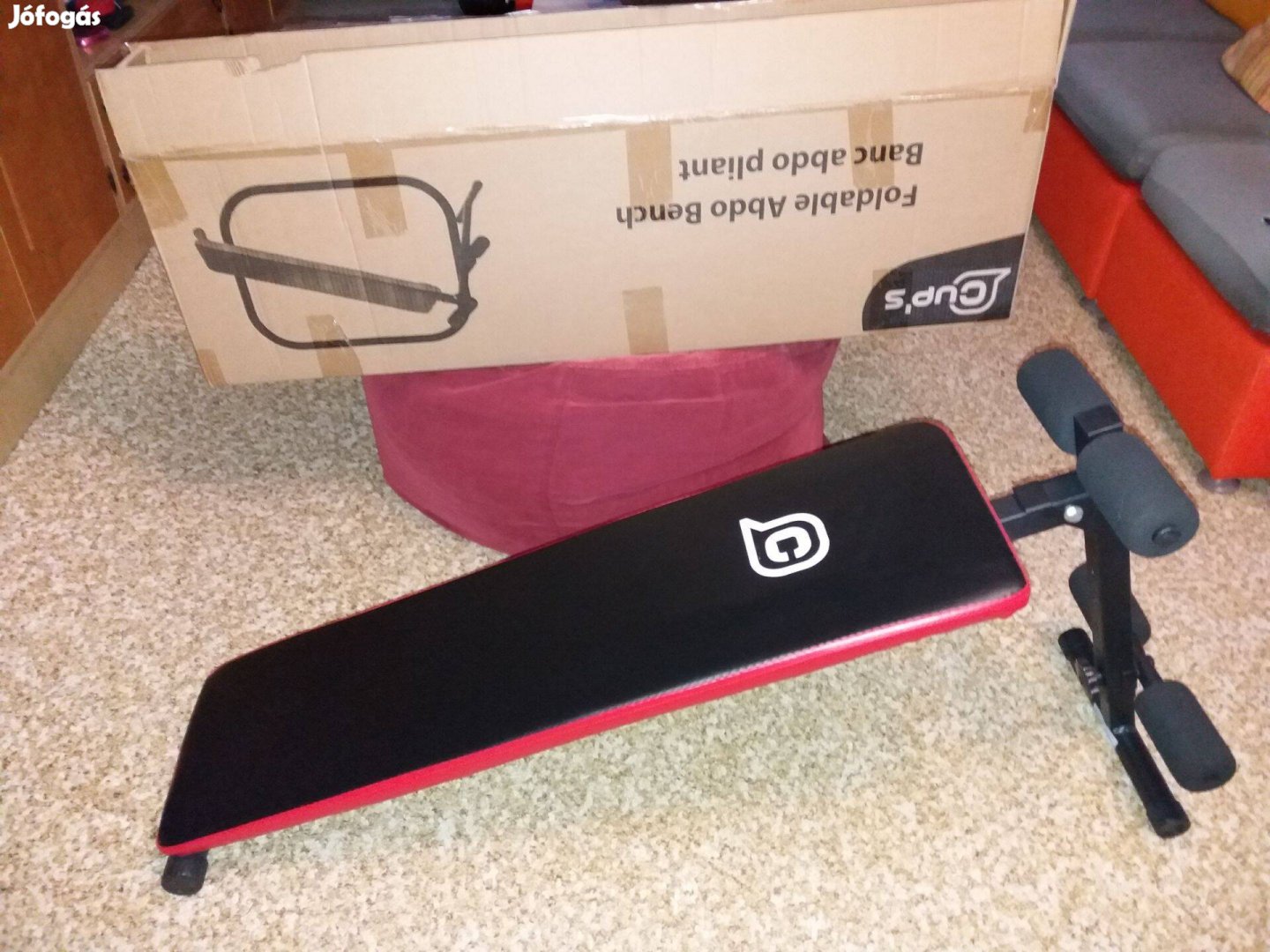 Hasizom erősítő pad,-haspad