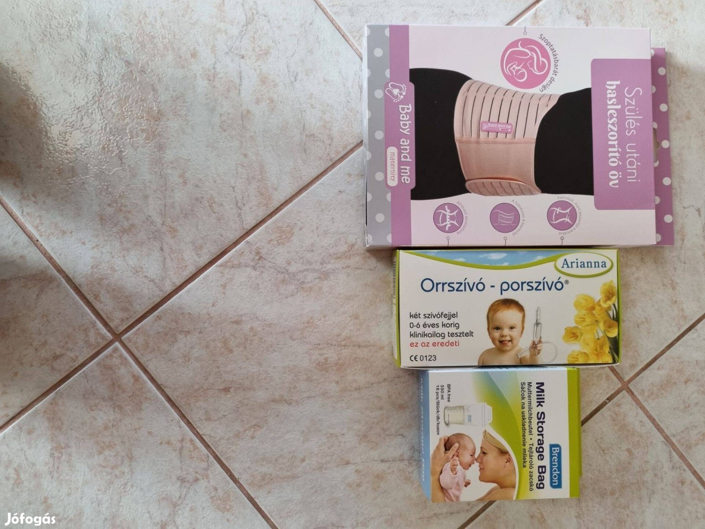 Hasleszorító, orrszívó, tejtartó tasak