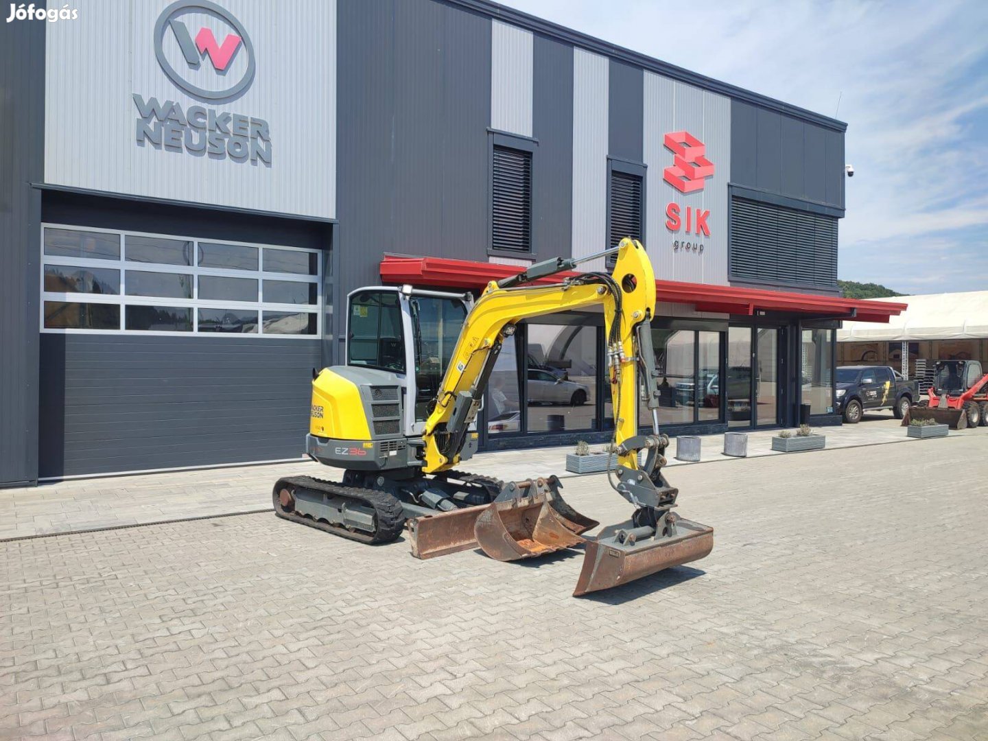 Haszált Wacker Neuson EZ36 Kotrógép