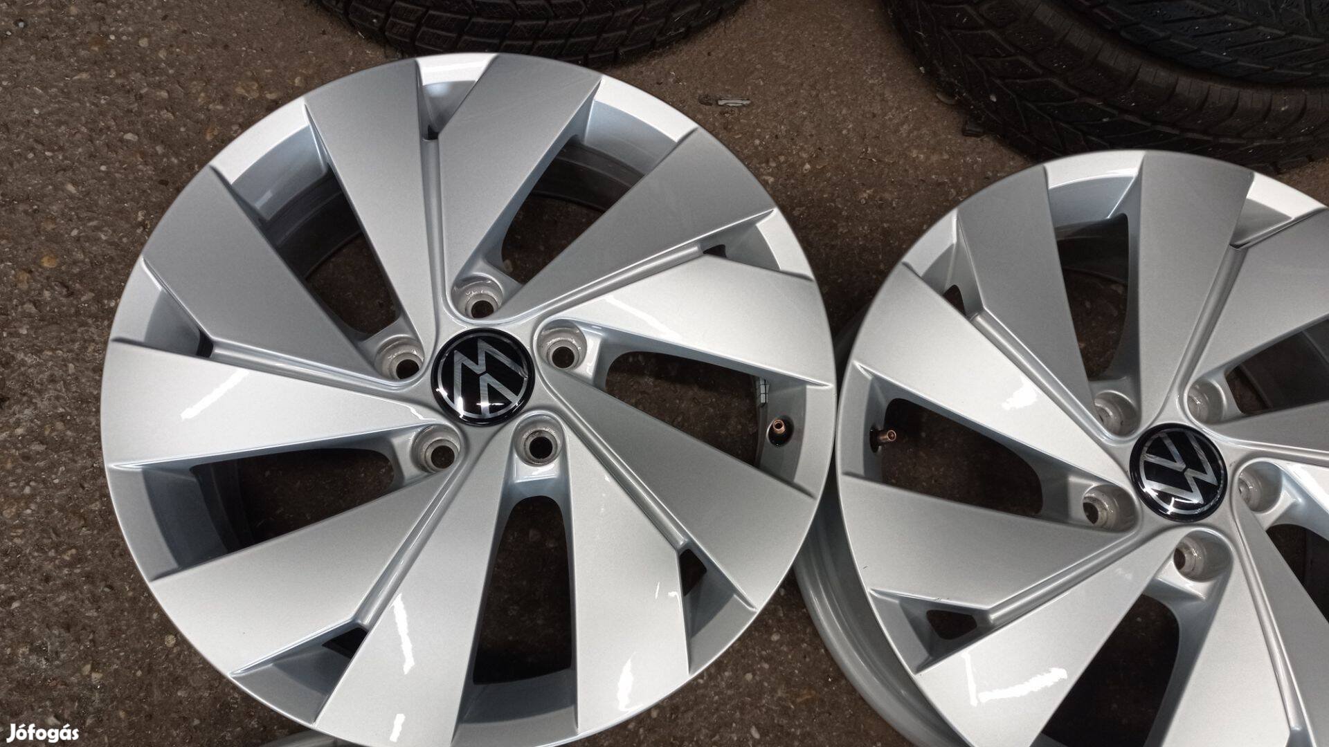 Használt 17 colos 5x112 lyukosztású Gyári Volkswagen alu felni garnitú