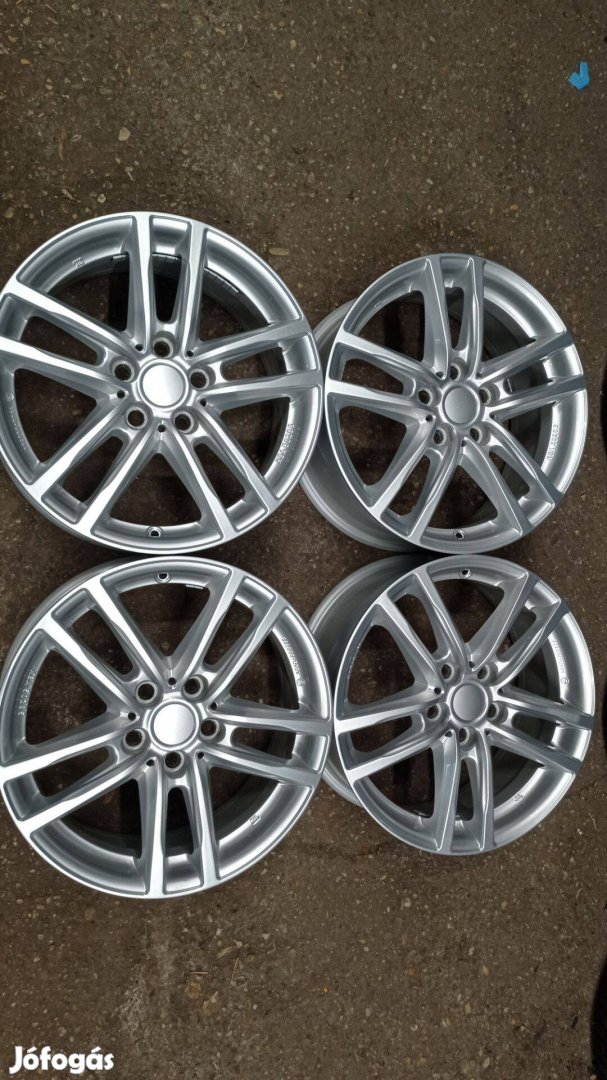 Használt 17 colos szép állapotú 5x112 lyukosztású Uniwheels alu felni