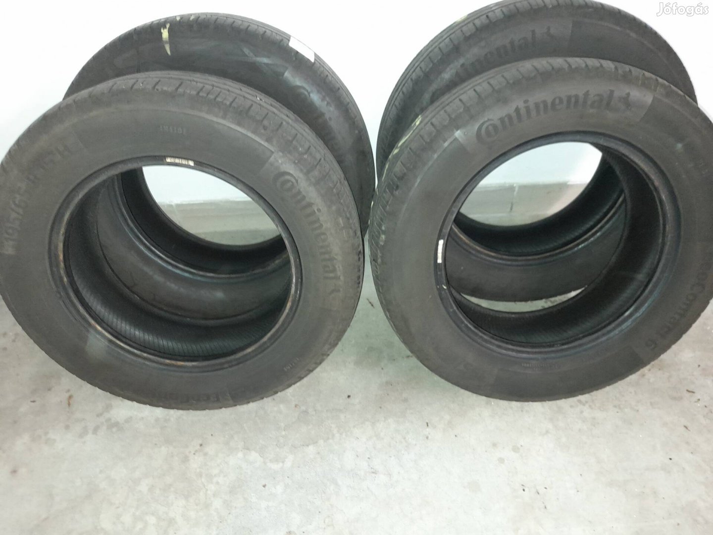 Használt 195/65R15 nyári Continental gumik eladók