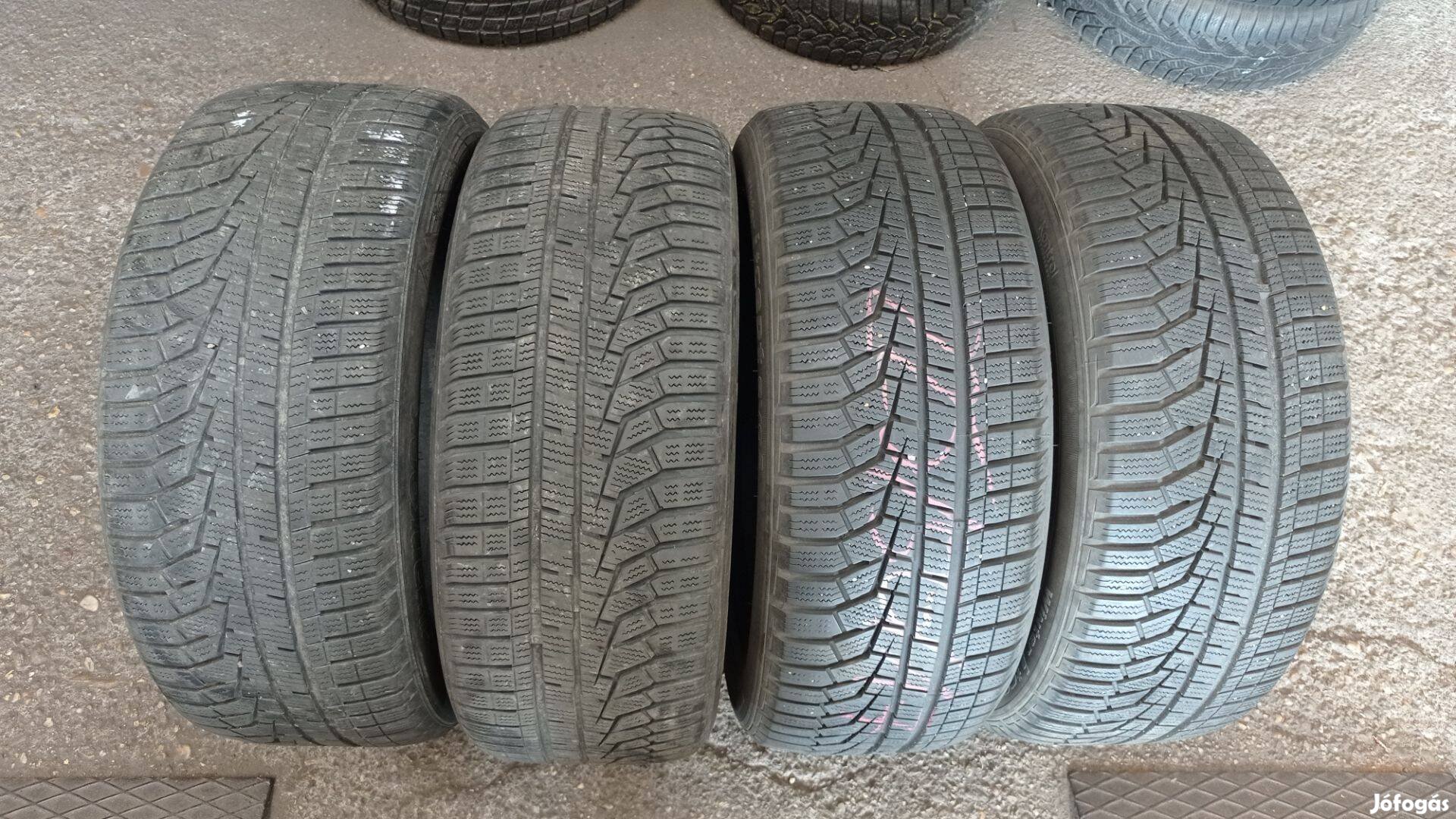 Használt 225/50/17 Hankook téligumi garnitúra olcsón eladó