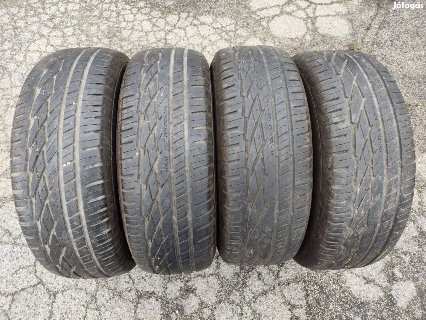 Használt 265/70 R16 General terepjáró nyárigumi 265 70 r16