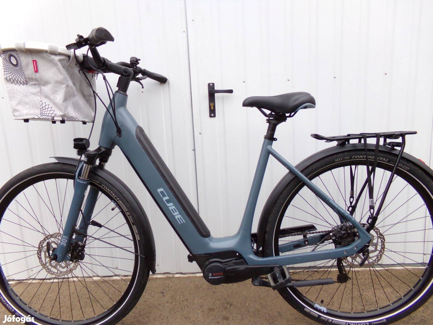 Használt 28" Cube Supreme Sport Hybrid One 400 tárcsafékes női Ebike