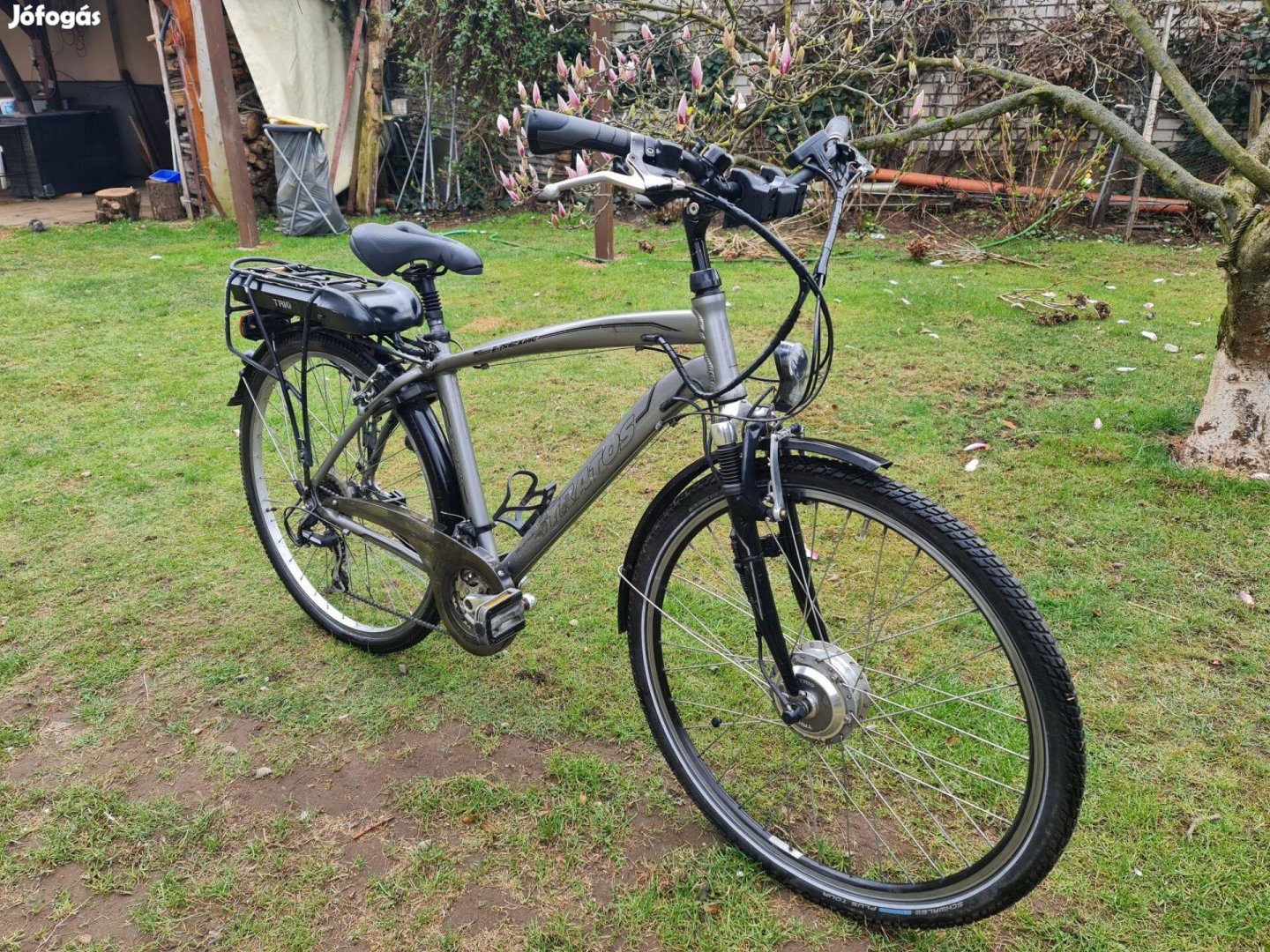 Használt 28-as kifogástalanul működő e-bike eladó