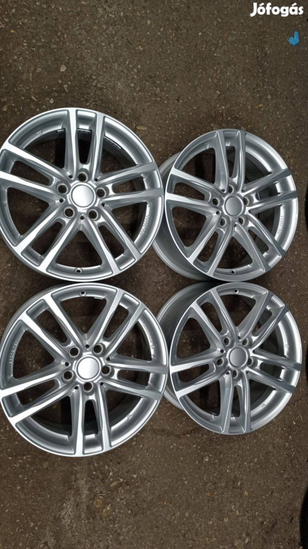 Használt 5x112 lyukosztású szép állapotú Uniwheels 17 colos alu felni