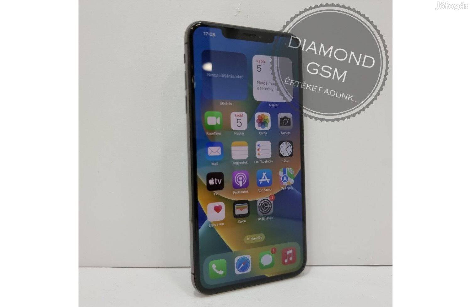 Használt Apple iphone XS Max 256 GB, Asztroszürke színben,