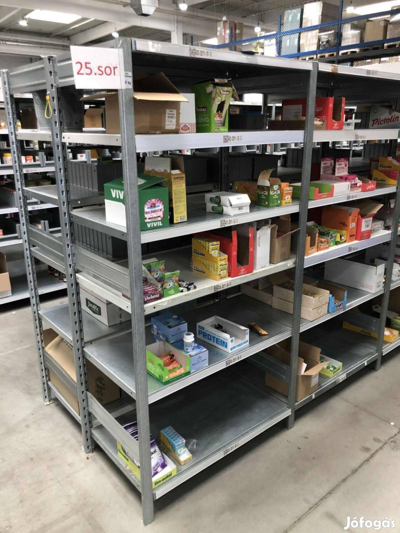 Használt Aprod salgó polcos állványrendszer