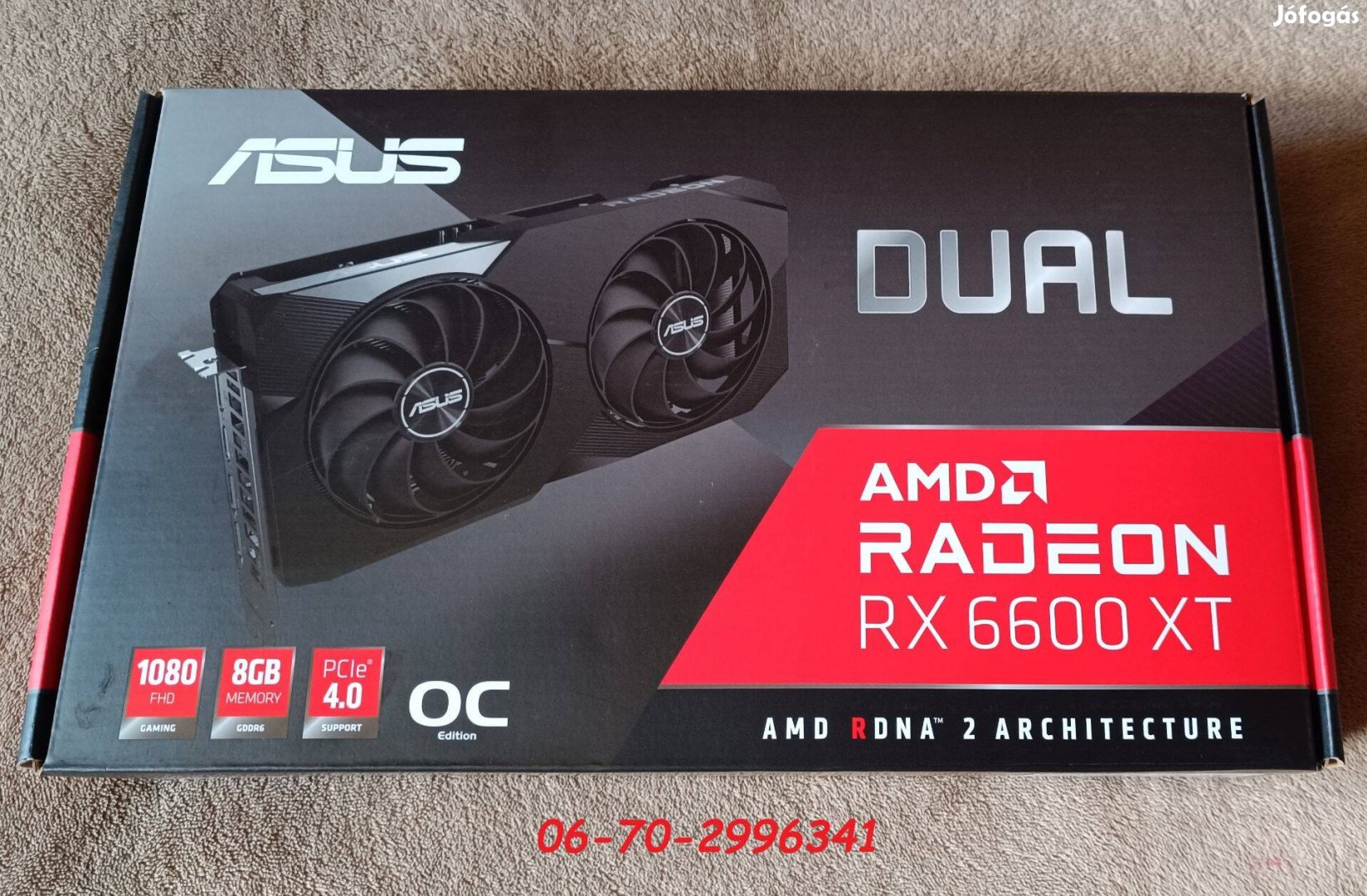 Használt Asus Radeon RX 6600 XT Videokártya Eladó!