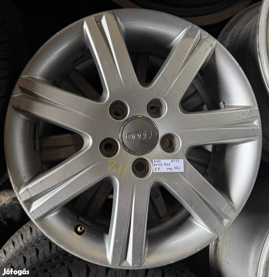 Használt Audi alufelni 5x112 R16