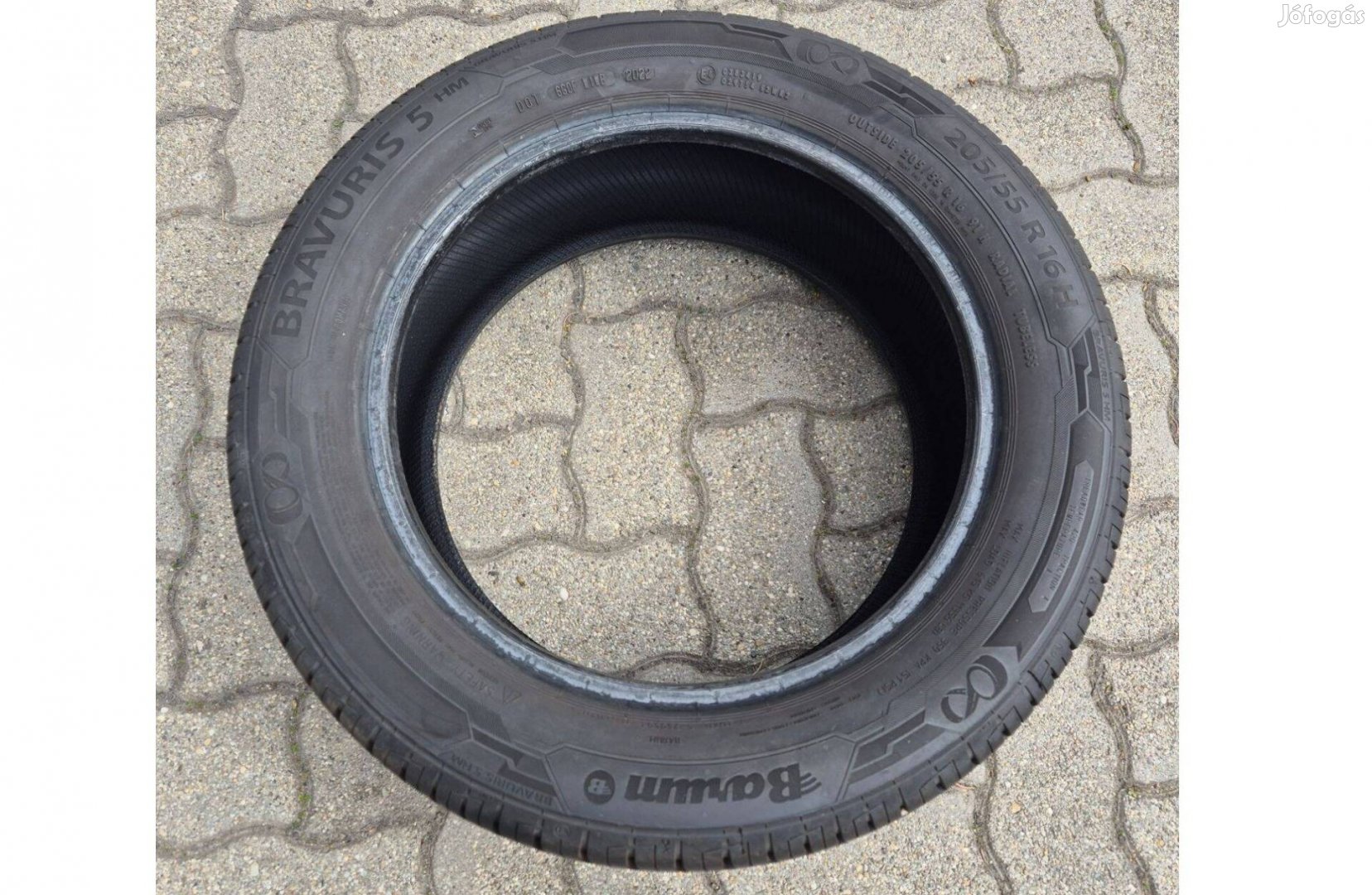 Használt Barum Bravuris 5 nyári gumi 20555 R16 H