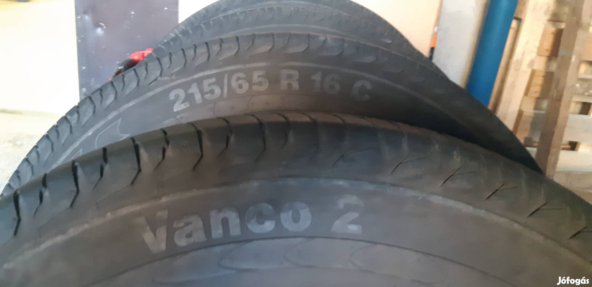 Használt Continental Vanco 2 215/65 R16 C nyári gumi
