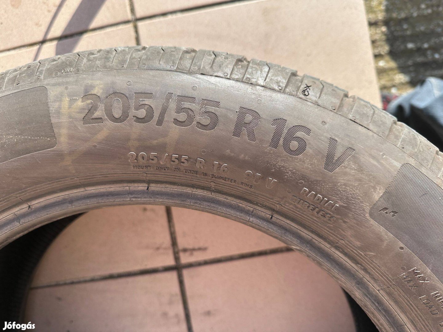 Használt Continental nyári gumiabroncs