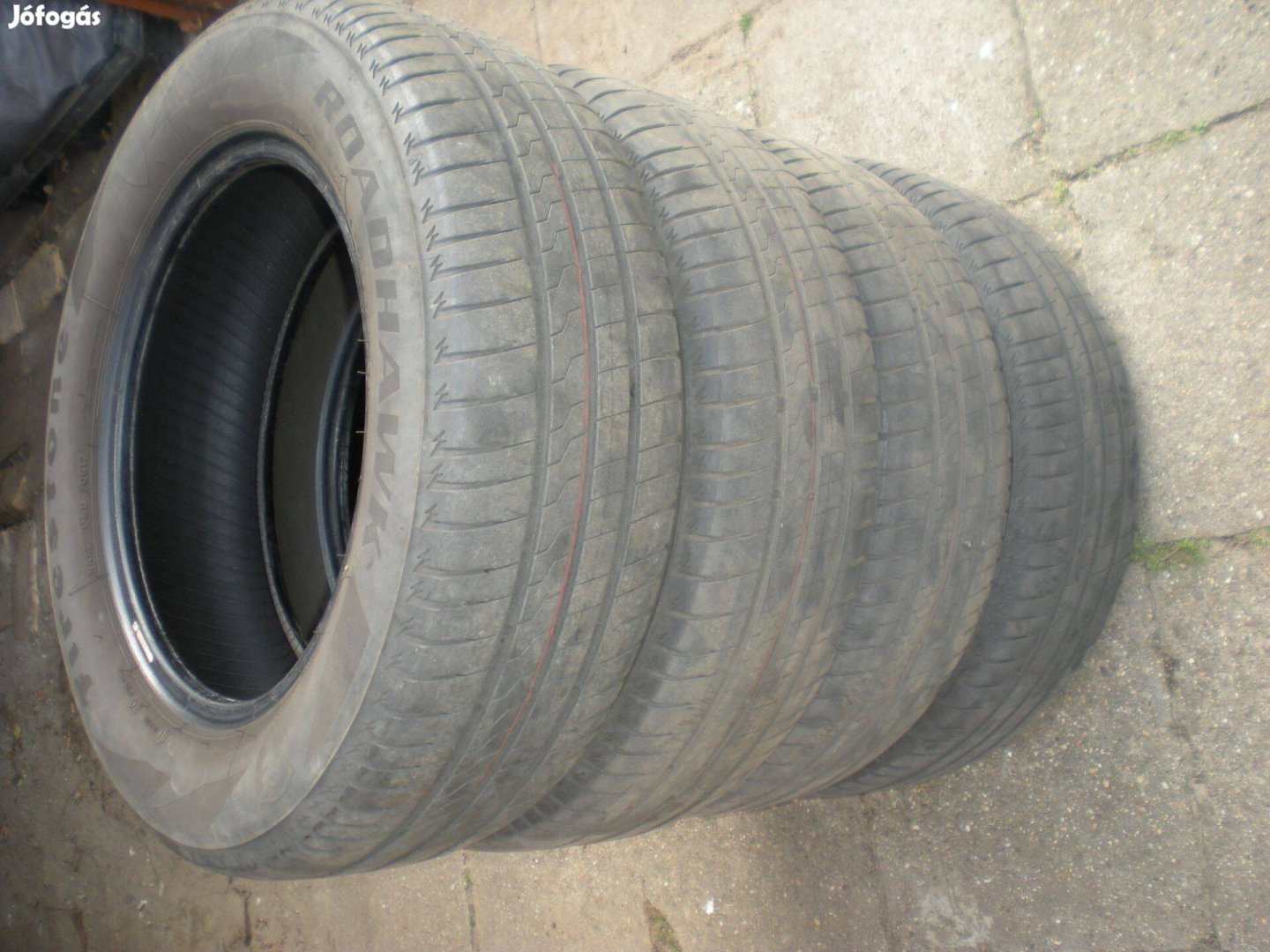 Használt Firestone Roadhawk 195 65 r15 nyári gumi 4db egyben