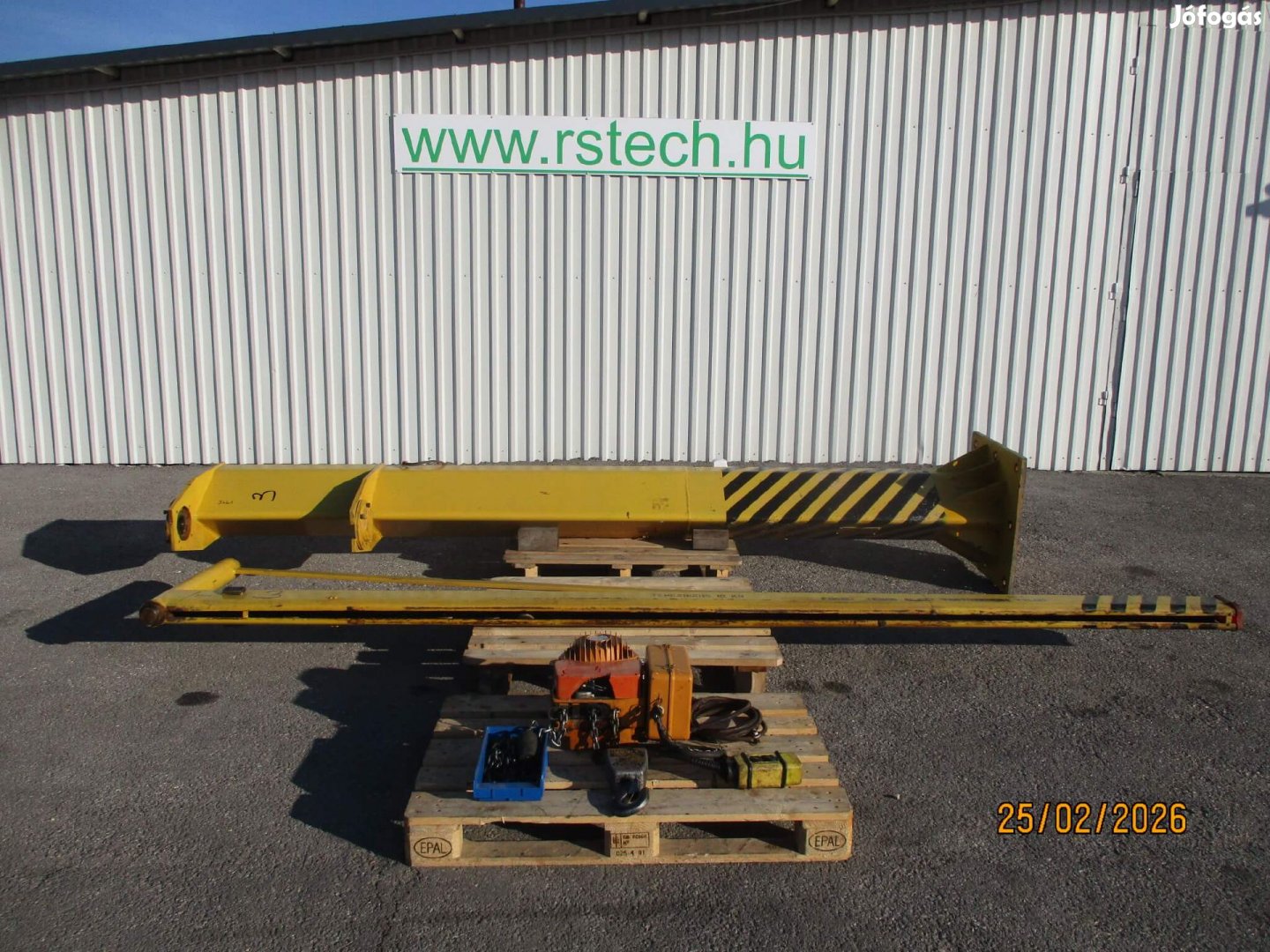 Használt Forgódaru forgó daru oszlopos konzolos 1000 kg 3441