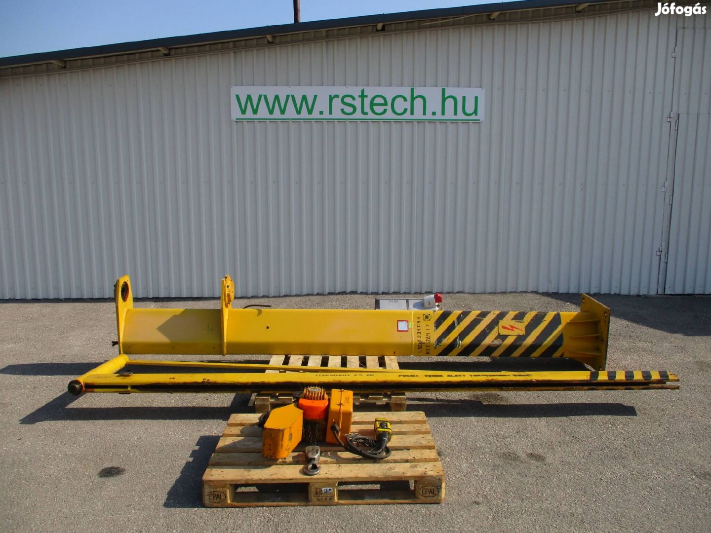 Használt Forgódaru forgó daru oszlopos konzolos 250 kg 3450