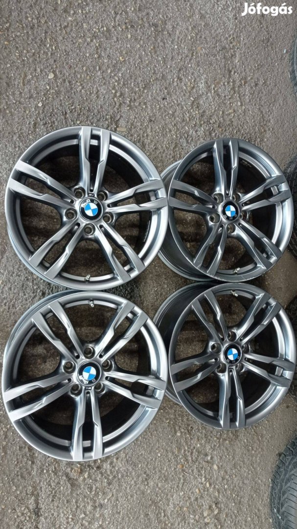 Használt Gyári BMW M 5x120 lyukosztású 18 colos kétszéles alu felni