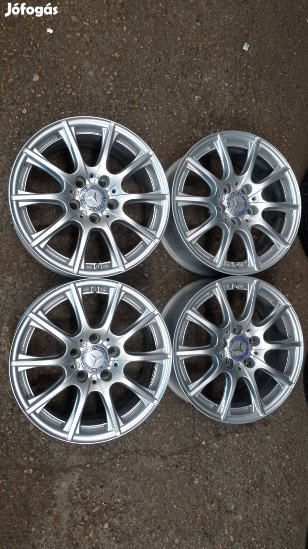 Használt Gyári Mercedes 16 colos 5x112 szép állapotú lyukosztású alu