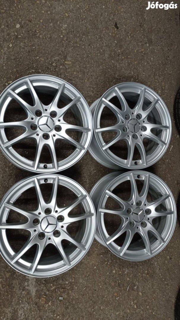 Használt Gyári Mercedes 5x112 lyukosztású 16 colos alu