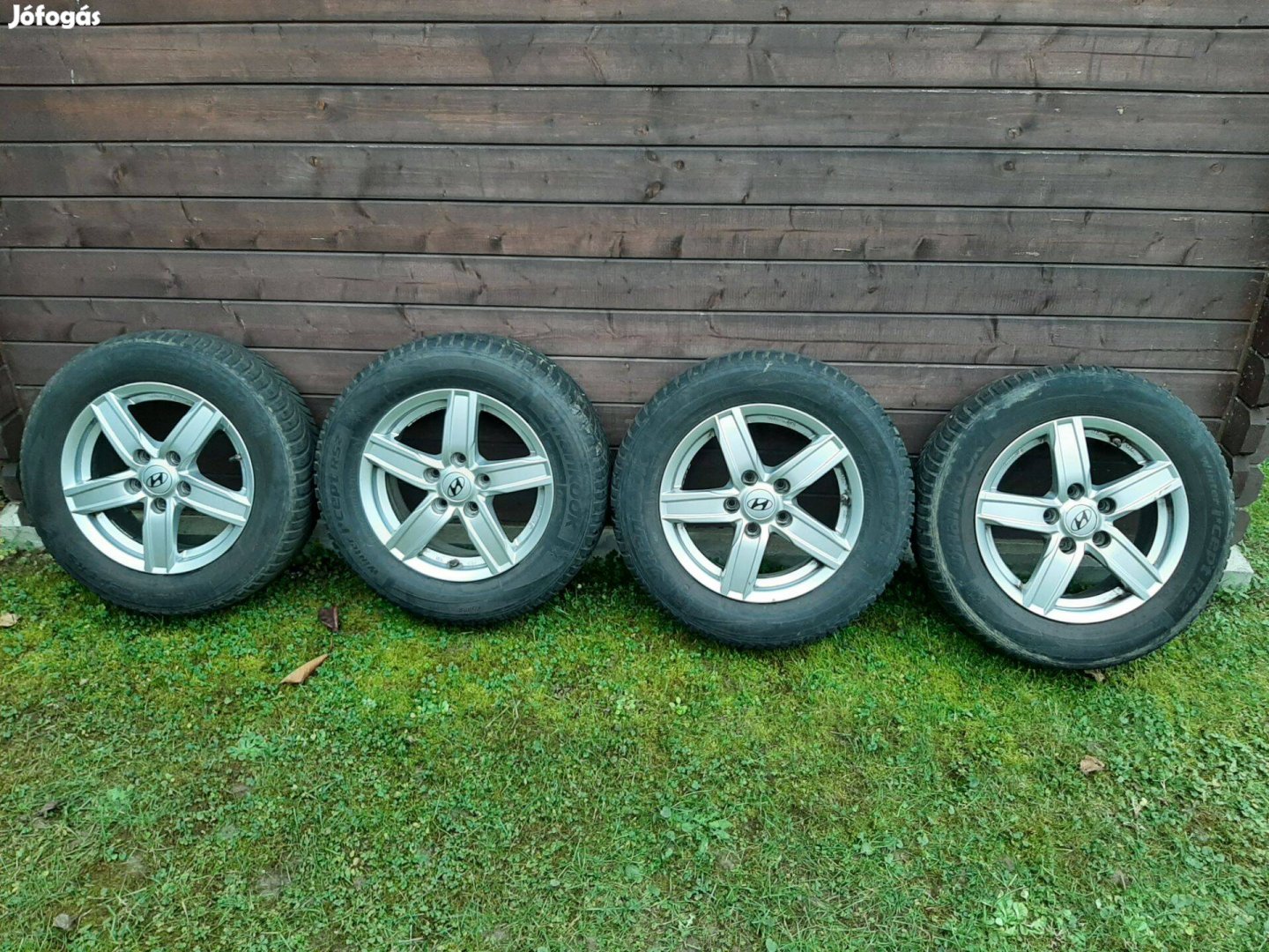 Használt Hankook téli gumi 195/65R15 91T alufelnivel