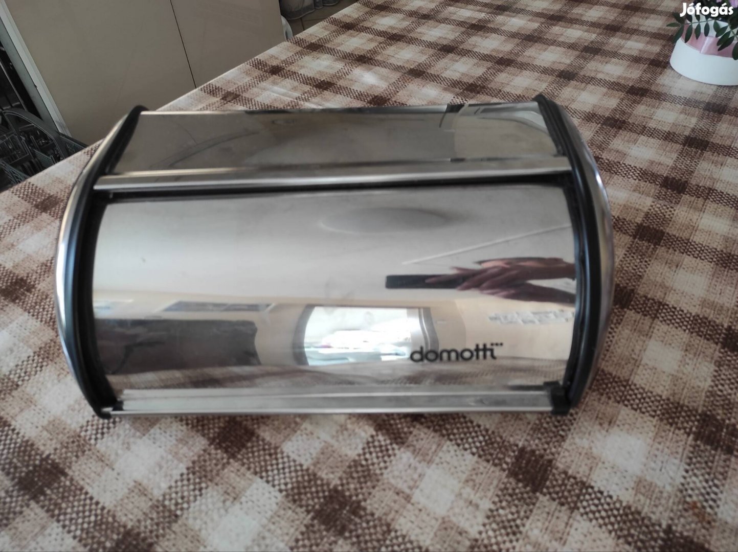 Használt Inox Domotti kenyértartó eladó