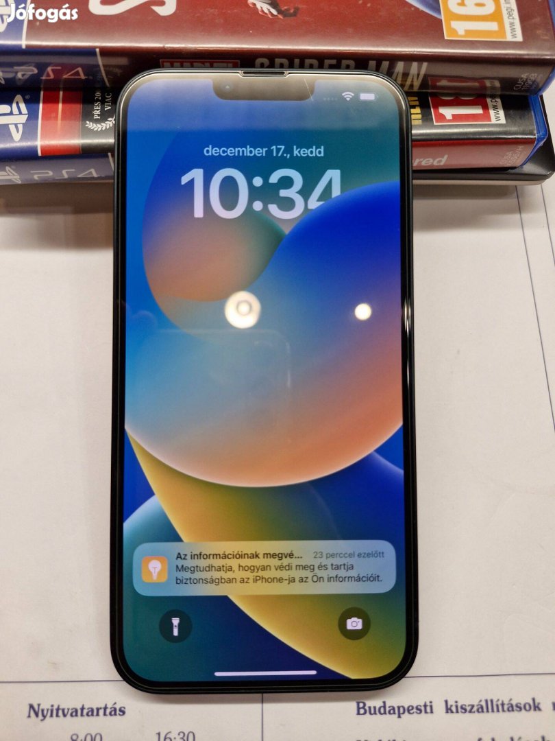 Használt Iphone 14 Plus telefon