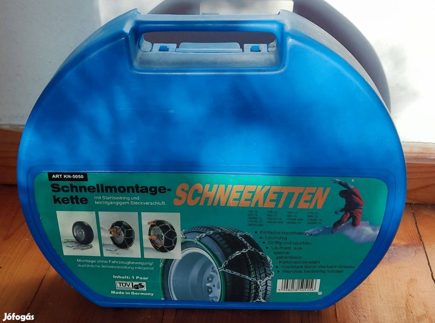 Használt KN-5050 hólánc eladó (mérettáblázat mellékelve)