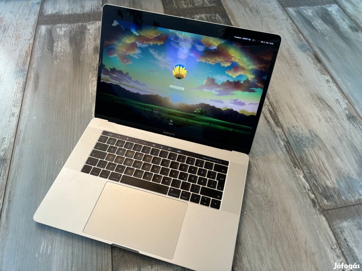 Használt Macbook Pro 2016 15" 500 GB SSD