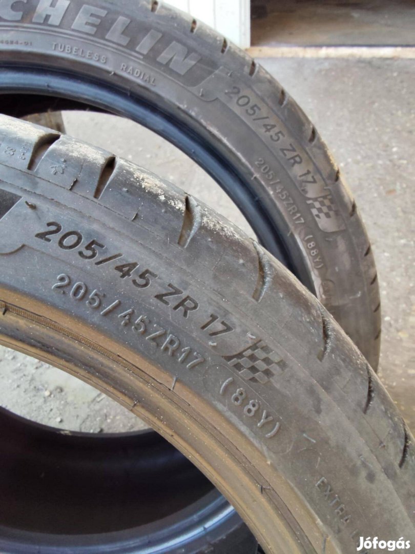 Használt Michelin nyári gumi szett 205/45/R17