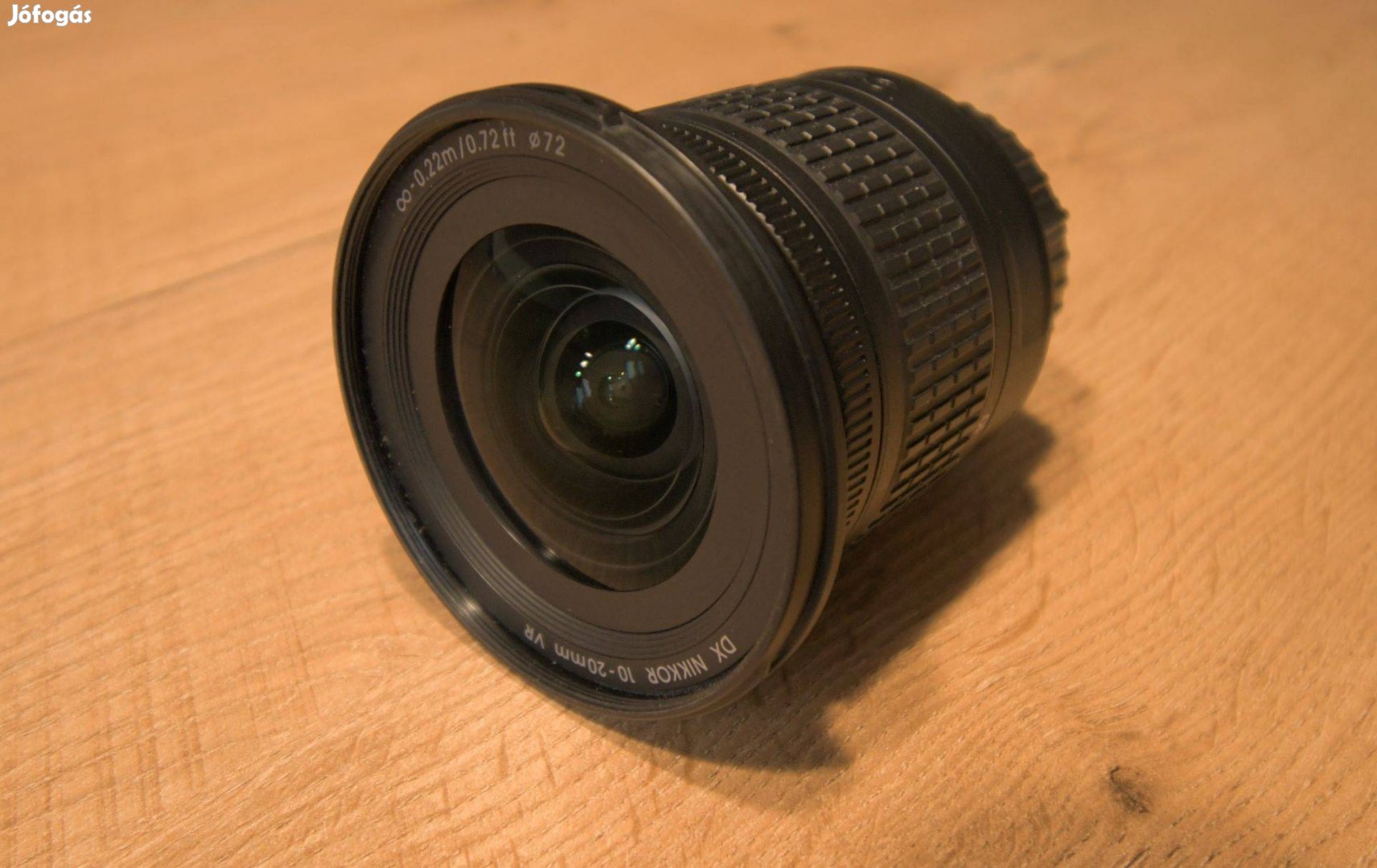 Használt Nikon AF-P 10-20mm f4.5-5.6G DX VR széleslátószögű objektív