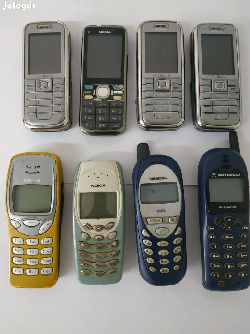 Használt Nokia, Siemens, Motorola telefonok