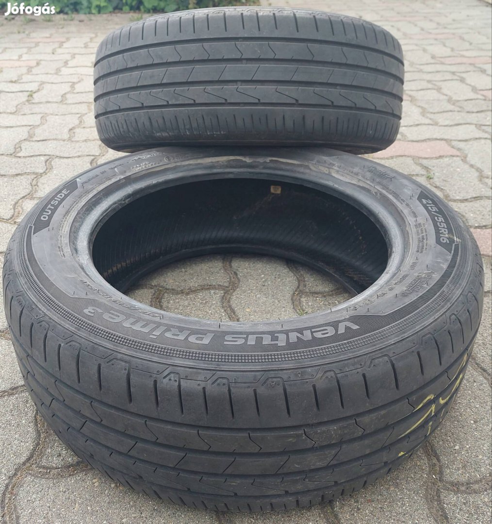 Használt Nyári gumiabroncs 215/55R16 2db