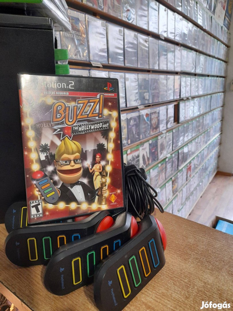 Használt Playstation 2 Ps2 Buzz!: The Hollywood Quiz a Playbox Co-tól