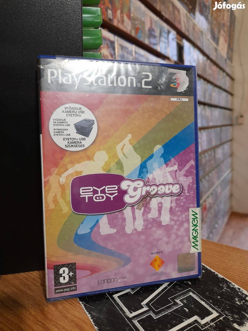 Használt Playstation 2 Ps2 Eyetoy + Eytoy Groove Playbox Co-tól