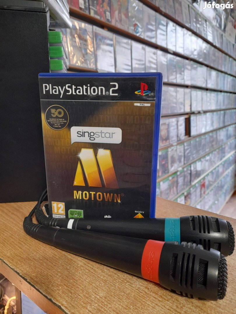 Használt Playstation 2 Ps2 Singstar Motown a Playbox Co-tól