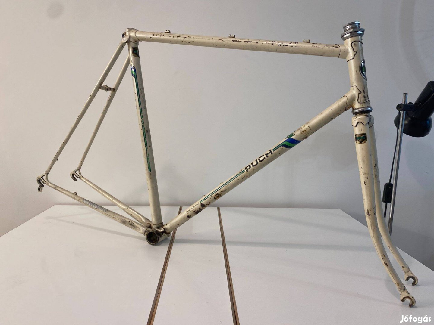 Használt Puch országúti fixi kerékpár váz eladó