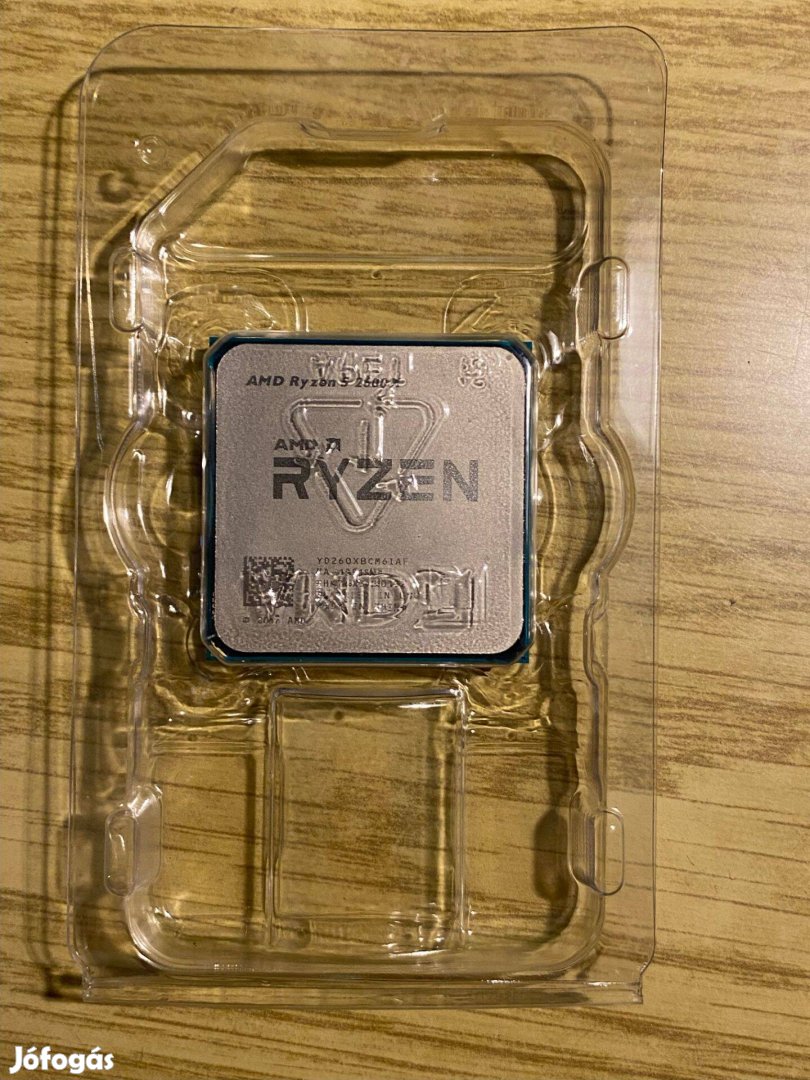 Használt Ryzen 5 2600x processzor gyári hűtővel és dobozával