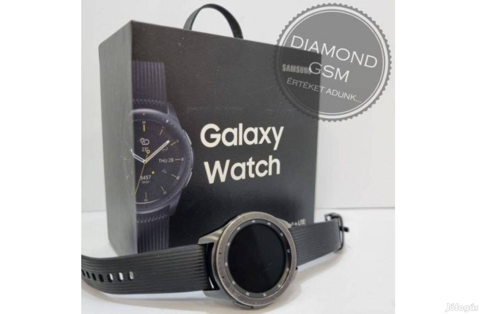 Használt Samsung Galaxy Watch R815 42mm Fekete