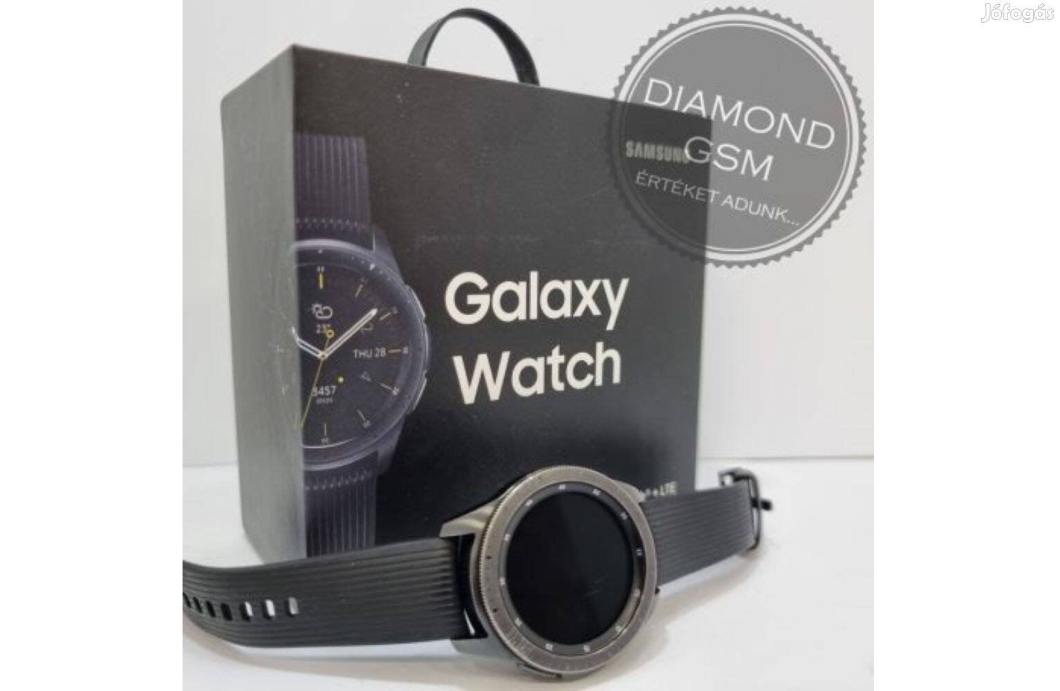 Használt Samsung Galaxy Watch R815 42mm Fekete színben