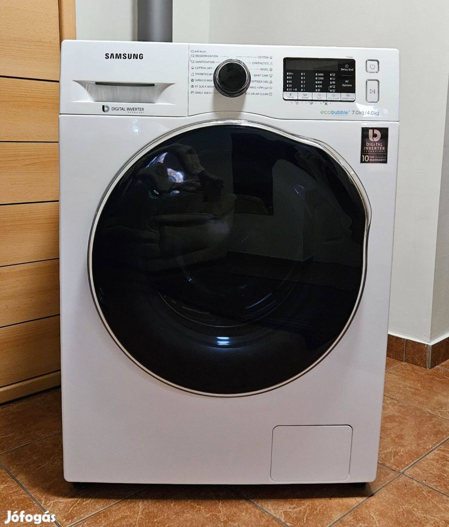 Használt Samsung WD70J5A10AW/LE 7 kg mosógép