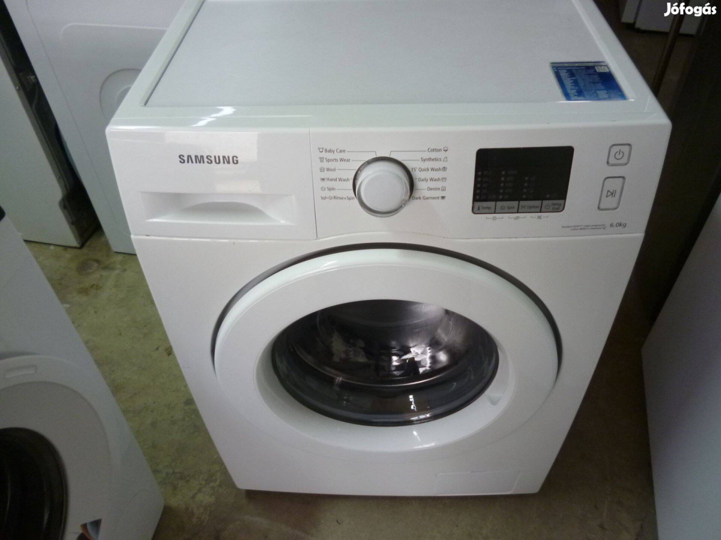 Használt Samsung elöltöltős mosógép