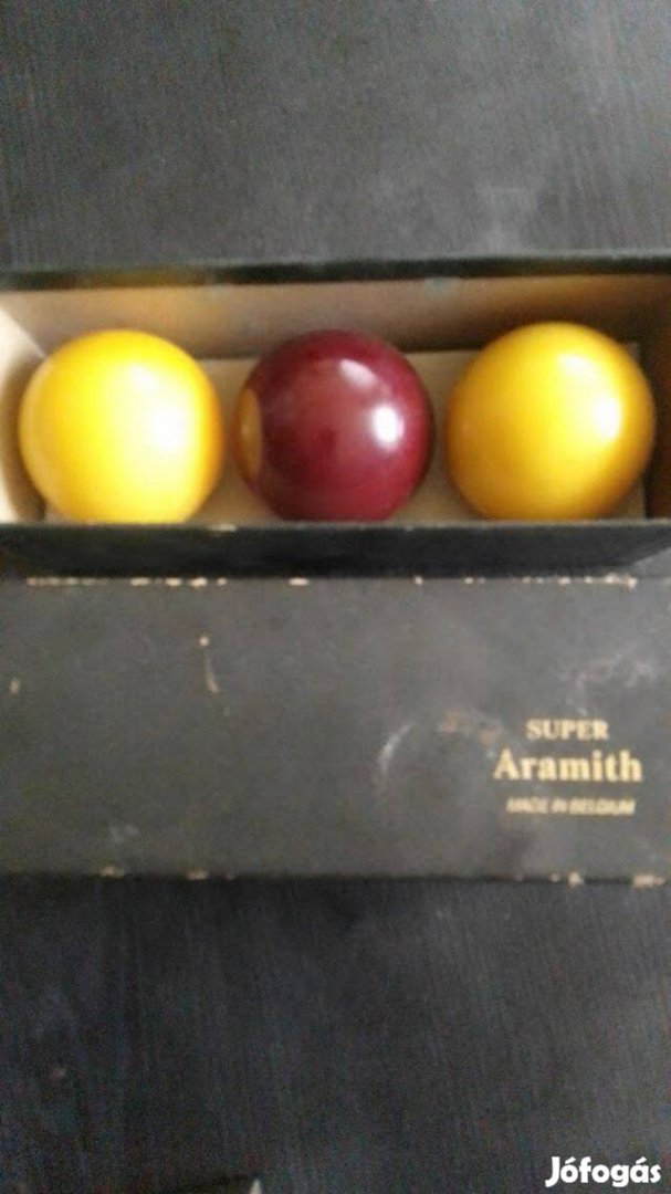 Használt Super Aramith Traditional karambol golyó készlet