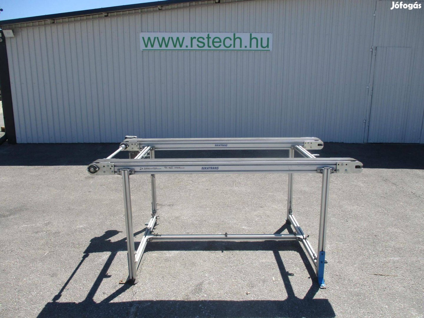 Használt Szállítószalag Futószalag 2000x120mm szalag eladó (3270)