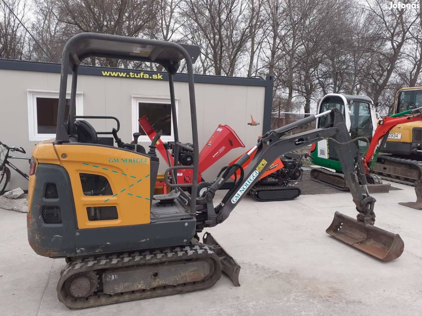 Használt Volvo EC18C minikotró